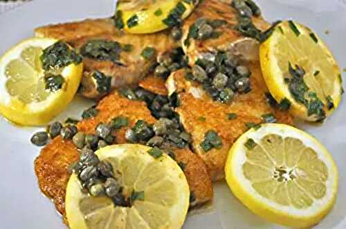 Pan-Fried Nile Perch with Capers and Lemon