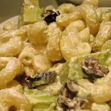 Pasta Salad with Avocado & Goat Cheese