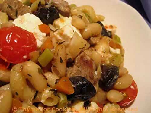 Pasta with Lamb and White Beans; Internet cook books, Weekly Menu