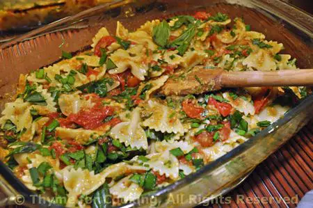 Pasta with Roasted Cherry Tomatoes
