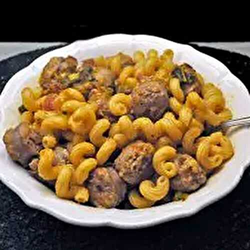 Pasta with Sausage & Tomatoes