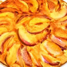Peach Clafoutis