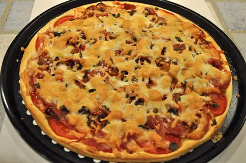 Perfect Fall Pizza for 2; not normal yet