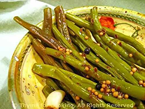 Pickled Green Beans - and more pickles!