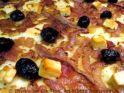 Pissalidière; I'm learning Aussie! and the Menu of the Week