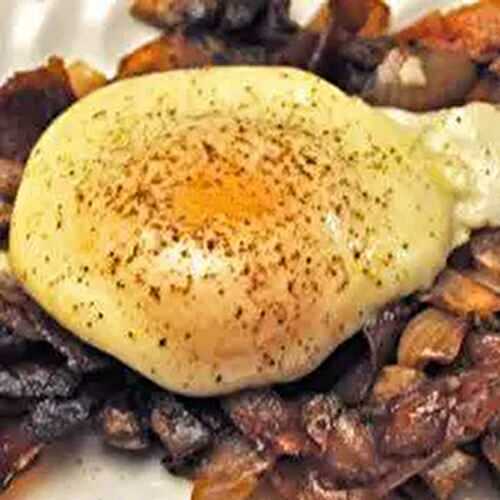 Poached Eggs, Hunter's Style