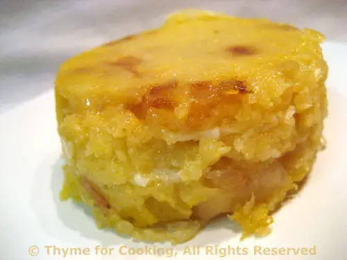 Polenta and Cheese Timbales; Weekly Menu Plan; Dog Days of Summer