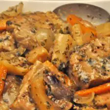 Pork and Parsnips, Slow Cooker