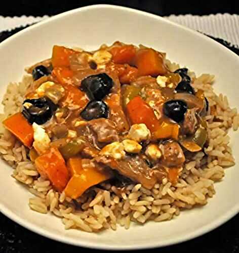 Pork, Butternut Squash Skillet Dinner