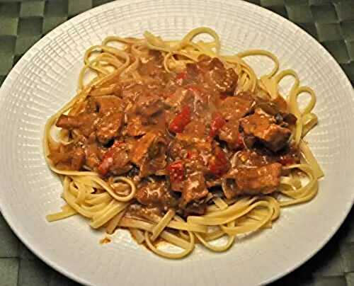 Pork Lo Mein, Slow Cooker; Barcelona