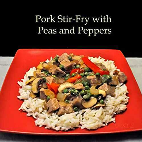 Pork Stir-Fry with Peas and Peppers