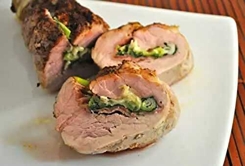 Pork Tenderloin stuffed with Chives and Green Garlic; the update