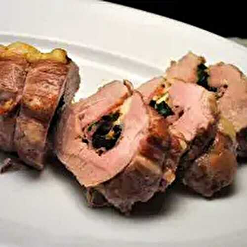 Pork Tenderloin Stuffed with Parsley