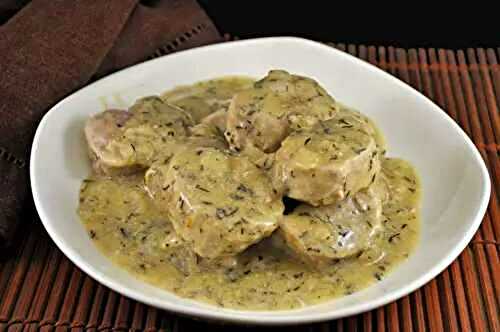 Pork Tenderloin with Mustard and White Wine Sauce, the dreaded phone call
