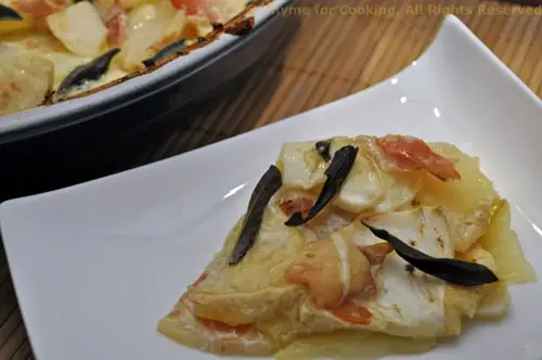 Potato Celeriac Gratin; the update