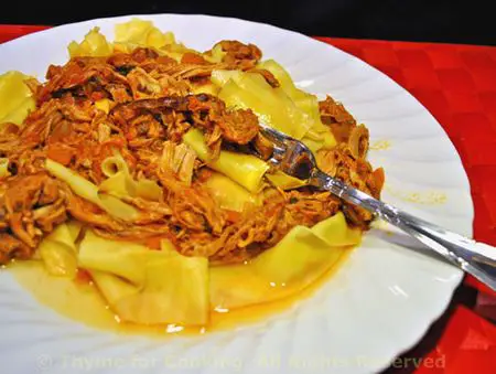 Pulled Pork Pasta Sauce; Random Ramblings