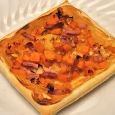 Pumpkin & Bacon Tart