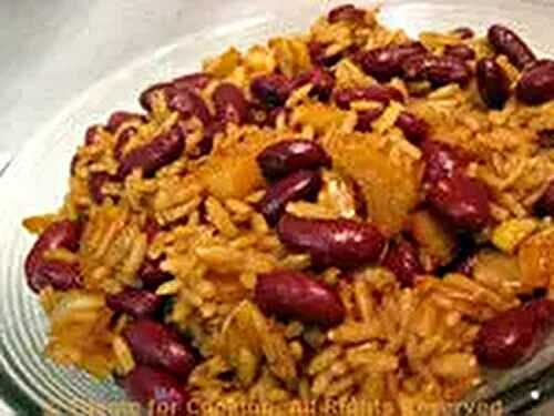Red Beans and Rice.... Oriental Style; More Words
