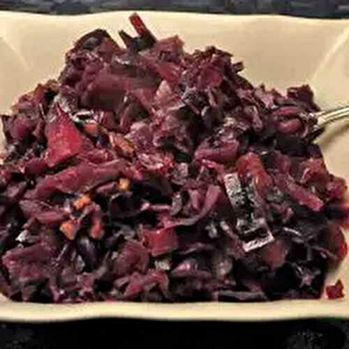 Red Cabbage, Instant Pot