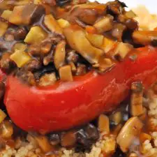 Red Peppers, Moroccan Style