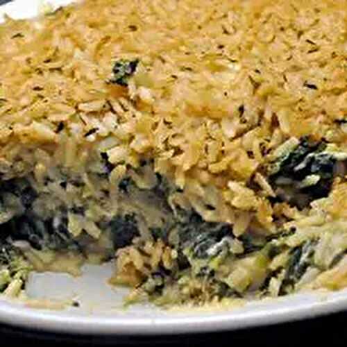 Rice Florentine