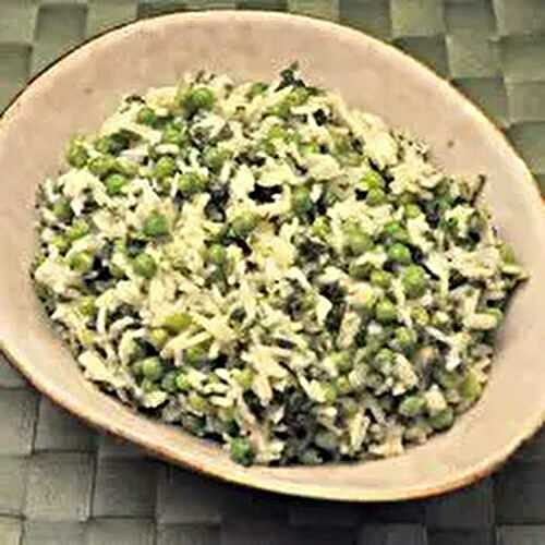 Rice, Pea, & Parsley Salad