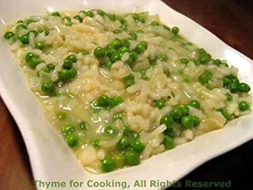 Risi e Bisi; Menu of the Week