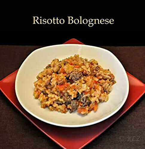 Risotto Bolognese, staples