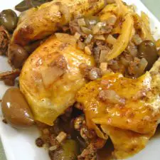 Roast Chicken with Preserved Lemon
