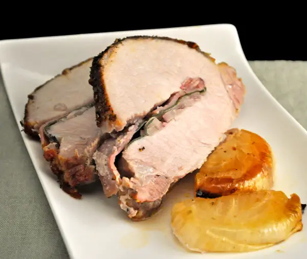 Roast Pork on a Bed of Onions; I'm trying to have more fun