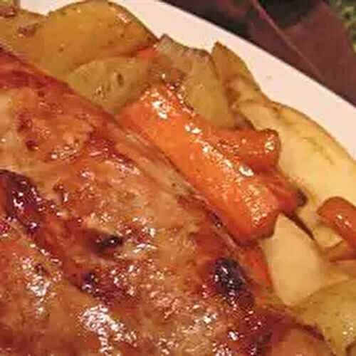 Roast Pork Tenderloin with Apples
