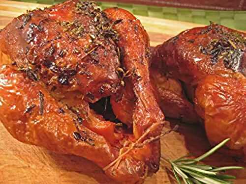 Roasted Cornish Hens with Lemon and Herbs, story time