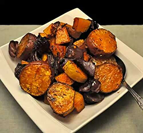 Roasted Fall Vegetables; hold from hell