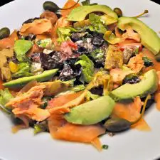 Salad with Smoked Salmon