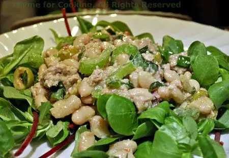 Salad with White Beans and Tuna