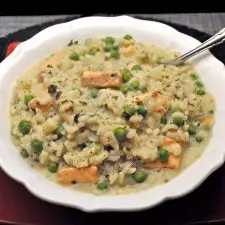 Salmon & Pea Risotto