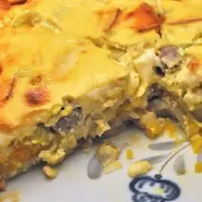 Sausage & Pumpkin Quiche