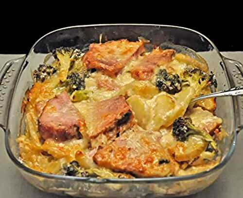 Scalloped Potatoes with Ham and Broccoli; interesting searches