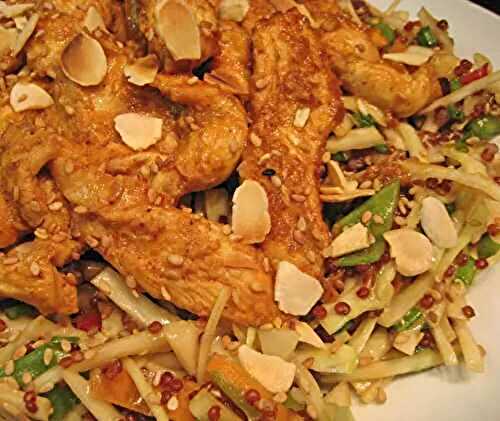 Sesame Chicken Cabbage Salad; the Glorious Twelfth