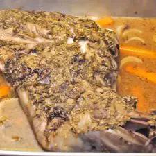 Shoulder of Lamb, Slow-Roasted