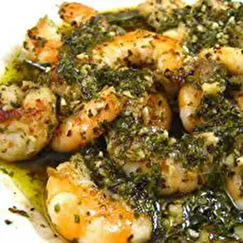 Shrimp with Garlic & Herbs