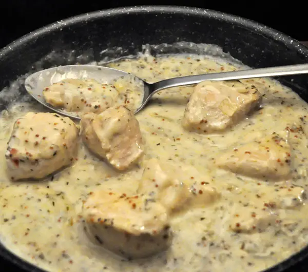 Skillet Chicken Tarragon; busy week