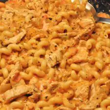 Skillet Pasta with Turkey and Horseradish Sauce