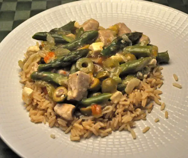 Skillet Pork and Asparagus; errands