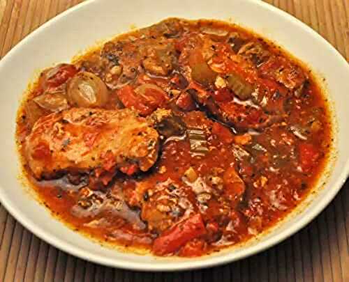 Slow Cooker Pork Cacciatore: one of those days