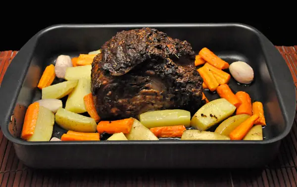 Slow Roasted Pork Loin, Potatoes, Carrots & Shallots, the update