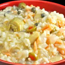 Smoked Salmon & Artichoke Heart Risotto