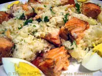 Smoked Salmon Kedgeree; Checks v Cash
