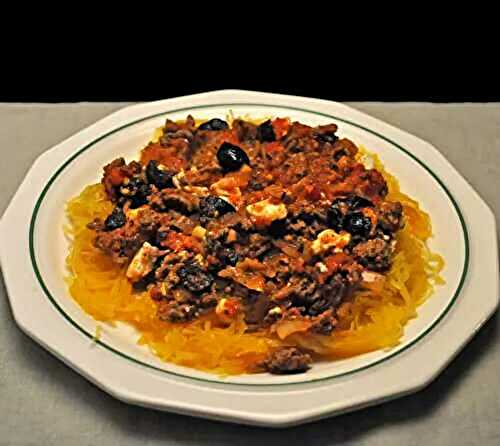 Spaghetti Squash, Mediterranean Style; new toys