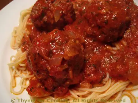 Spaghetti with Ginger Meatballs; how to get a free phone... the complicated way.